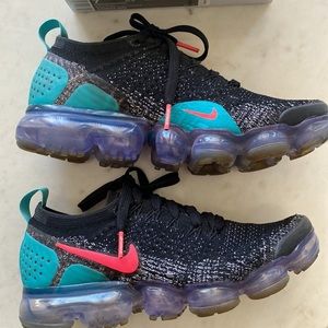 Nike Air Vapormax Flyknit 2 Womens running shoes sneakers Black White Blue Pink